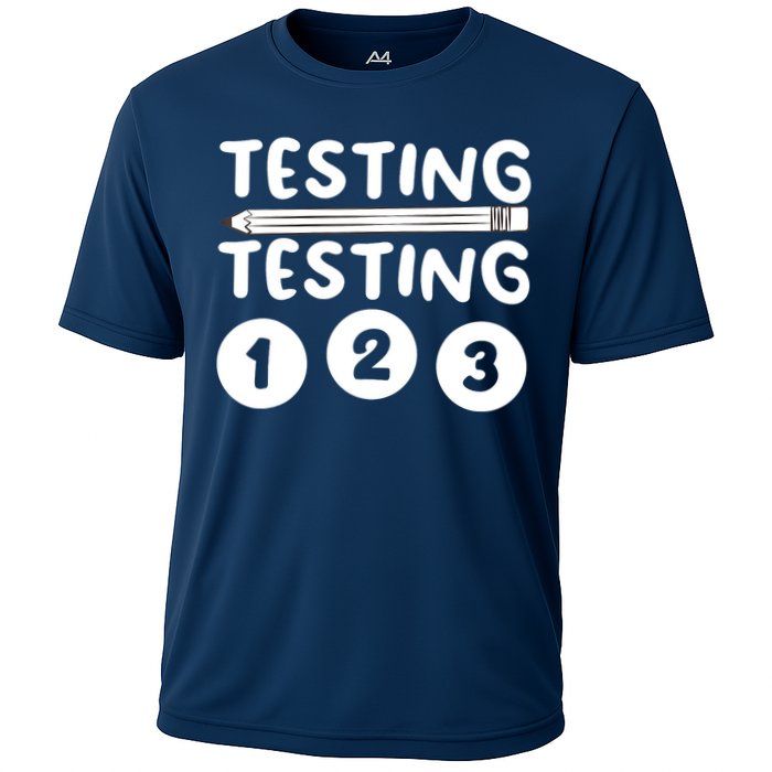 Funny Teacher Testing Design For Wo Testing Teacher Performance Shirt