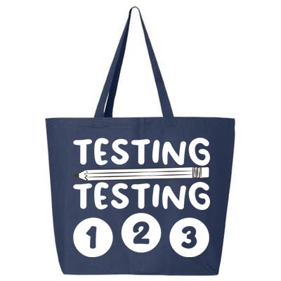 Funny Teacher Testing Design For Wo Testing Teacher 25L Jumbo Tote