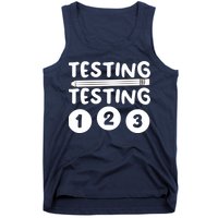 Funny Teacher Testing Design For Wo Testing Teacher Tank Top