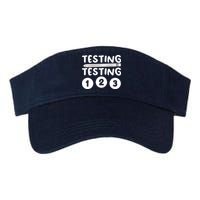 Funny Teacher Testing Design For Wo Testing Teacher Visor