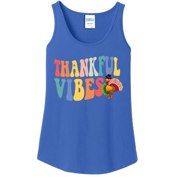 Feeling Thankful Thanksgiving Thankful Vibes Great Gift Ladies Essential Tank