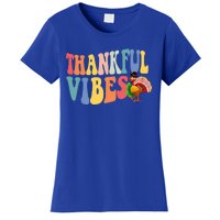 Feeling Thankful Thanksgiving Thankful Vibes Great Gift Women's T-Shirt