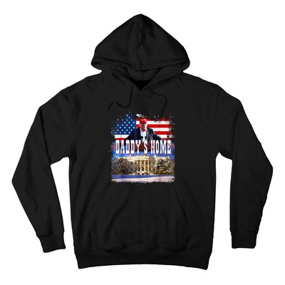 Funny Trump Take America Back Daddys Home Trump 2024 Hoodie