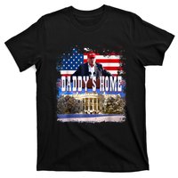 Funny Trump Take America Back Daddys Home Trump 2024 T-Shirt