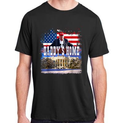 Funny Trump Take America Back Daddys Home Trump 2024 Adult ChromaSoft Performance T-Shirt