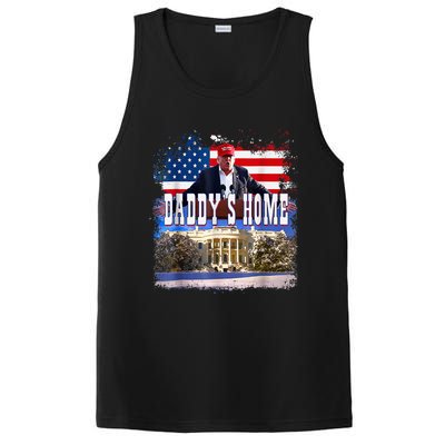 Funny Trump Take America Back Daddys Home Trump 2024 PosiCharge Competitor Tank