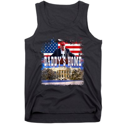 Funny Trump Take America Back Daddys Home Trump 2024 Tank Top