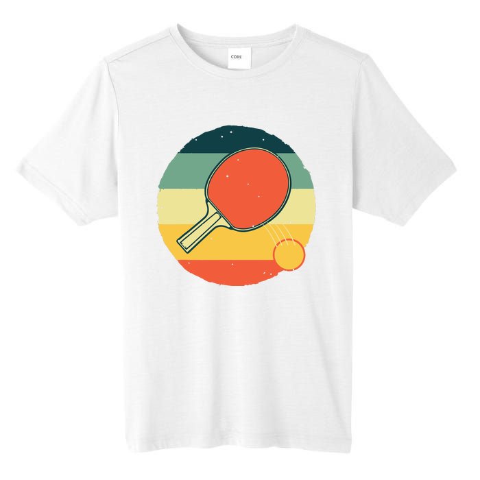 Funny Table Tennis Design For Men Women Ping Pong Players Tall Fusion ChromaSoft Performance T-Shirt