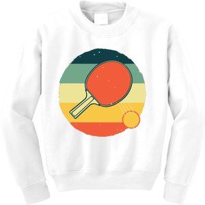 Funny Table Tennis Design For Men Women Ping Pong Players Kids Sweatshirt