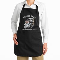 Faster Than The Forever Yeet Run Away Faster Funny Saying Apron