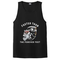 Faster Than The Forever Yeet Run Away Faster Funny Saying PosiCharge Competitor Tank