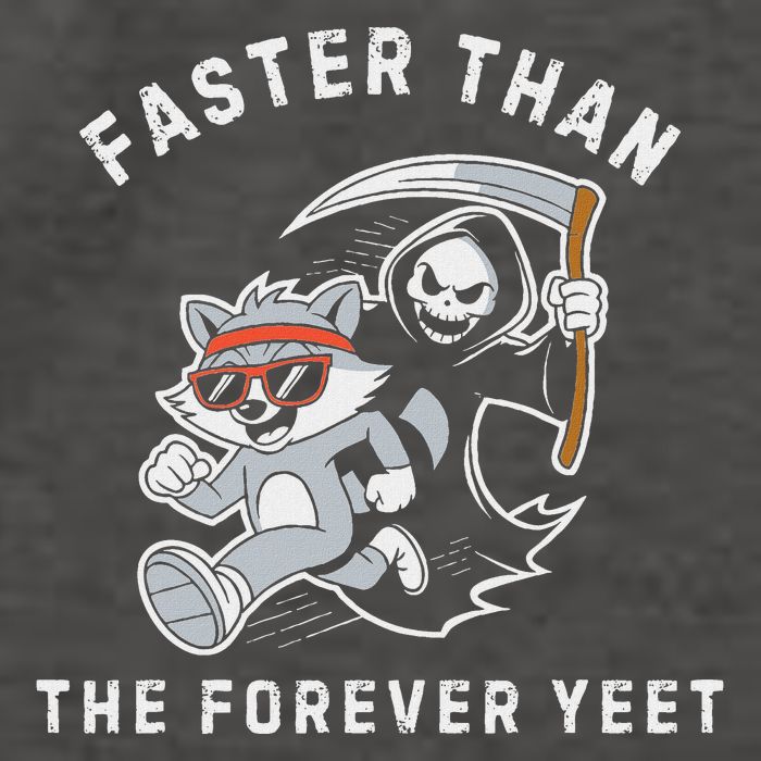 Faster Than The Forever Yeet Run Away Faster Funny Saying Vector Backpack