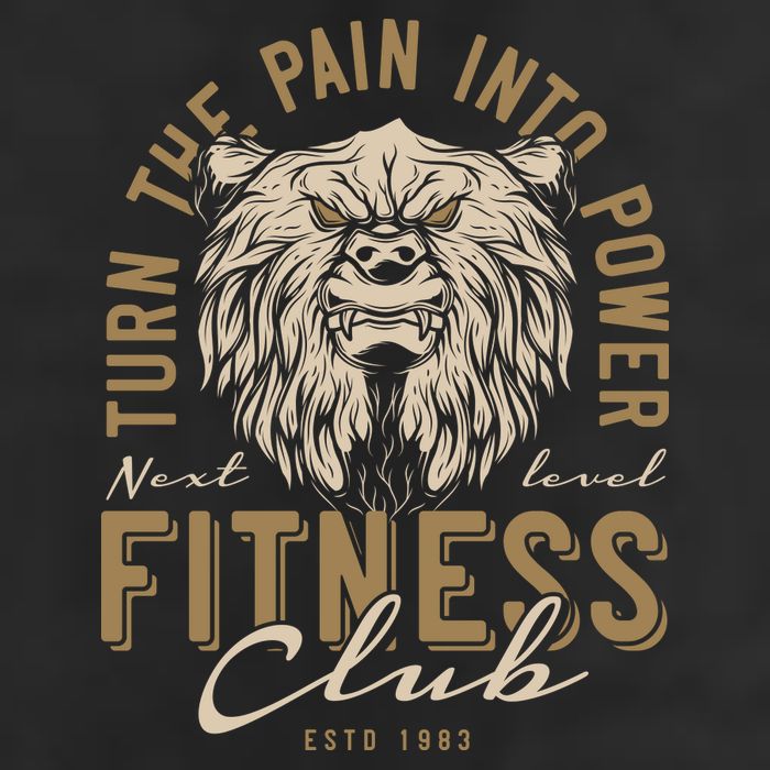 Fitness Turn The Pain Into Power Cool Comfort Performance Bucket Hat
