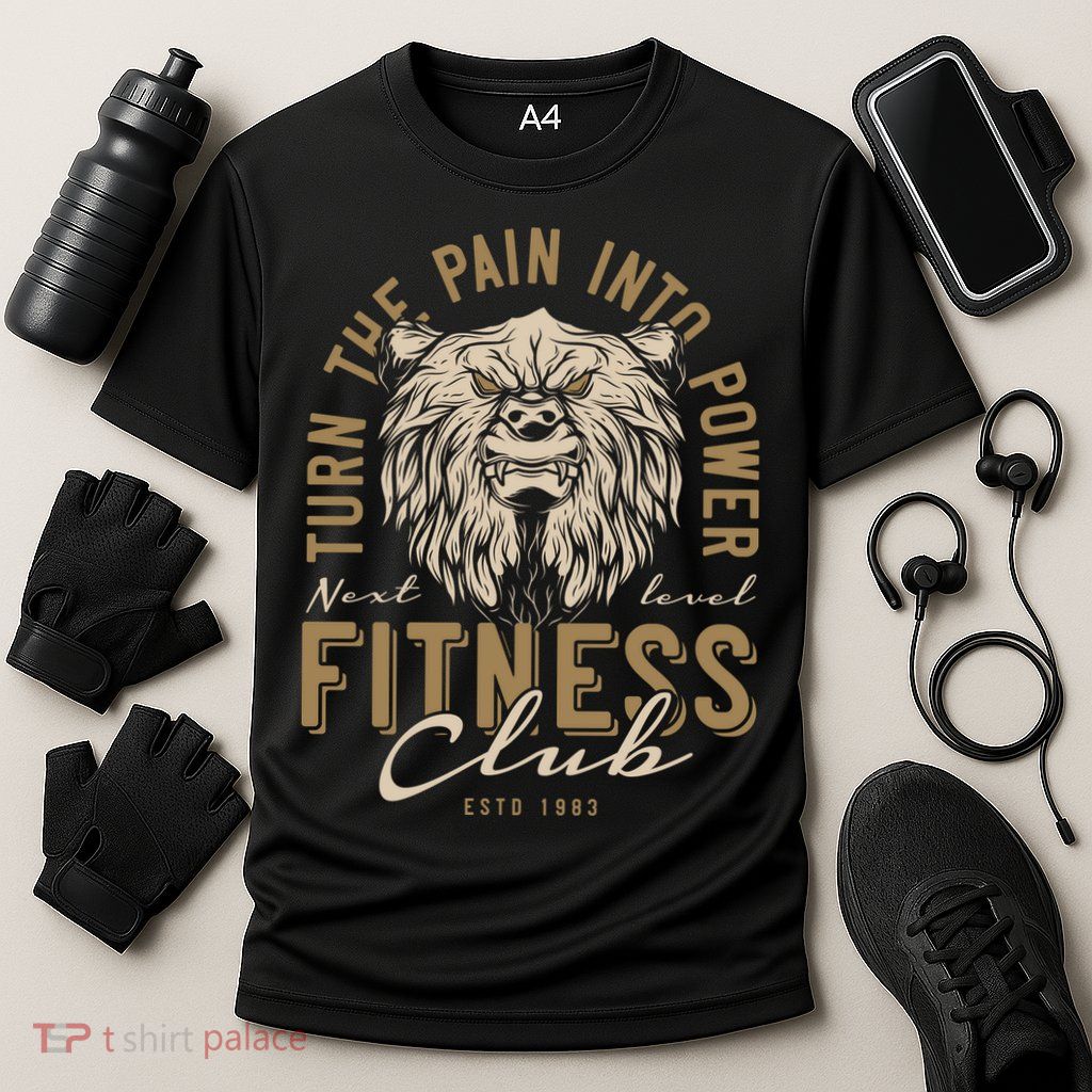 Fitness Turn The Pain Into Power Performance Shirt