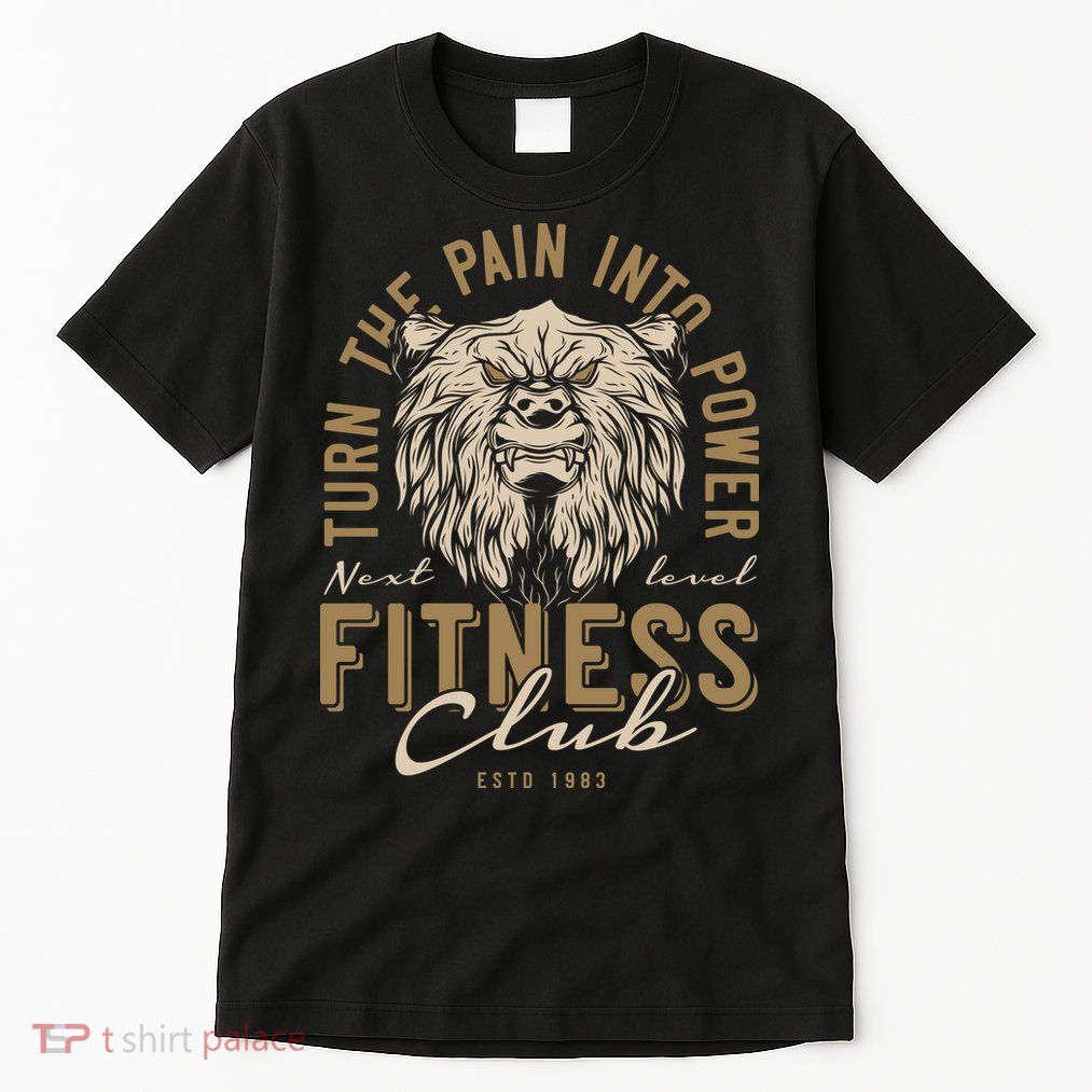 Fitness Turn The Pain Into Power Tall T-Shirt