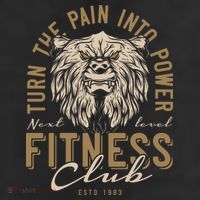 Fitness Turn The Pain Into Power 11oz C Handle Ceramic Mug