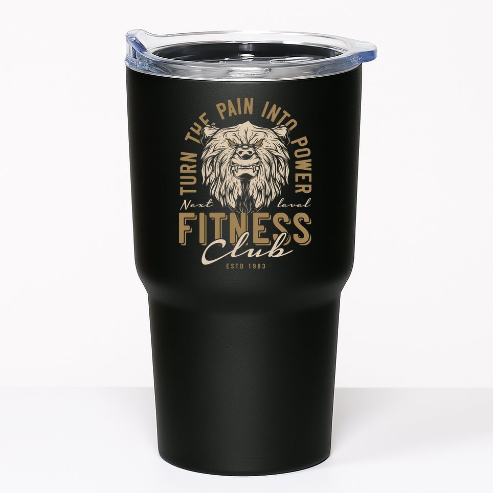 Fitness Turn The Pain Into Power Tumbler