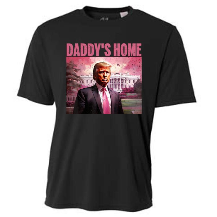 Funny Trump Take America Back DaddyS Home Trump Pink 2024 Cooling Performance Crew T-Shirt