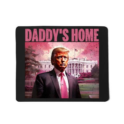 Funny Trump Take America Back DaddyS Home Trump Pink 2024 Mousepad