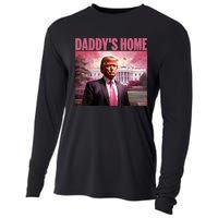 Funny Trump Take America Back DaddyS Home Trump Pink 2024 Cooling Performance Long Sleeve Crew