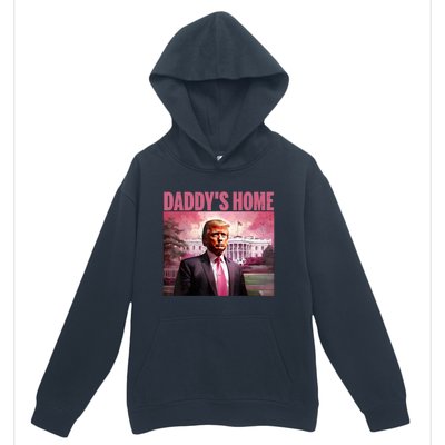 Funny Trump Take America Back DaddyS Home Trump Pink 2024 Urban Pullover Hoodie