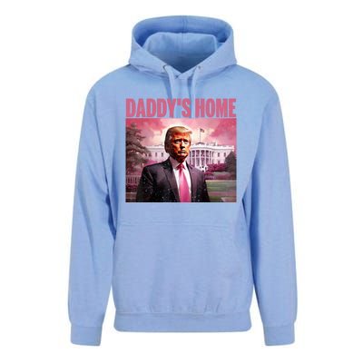 Funny Trump Take America Back DaddyS Home Trump Pink 2024 Unisex Surf Hoodie