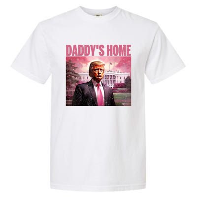 Funny Trump Take America Back DaddyS Home Trump Pink 2024 Garment-Dyed Heavyweight T-Shirt