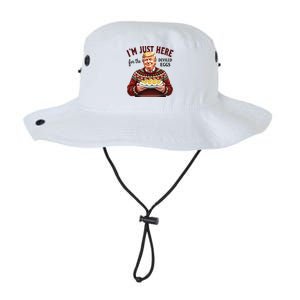 Funny Trump Thanksgiving IM Just Here For The Deviled Eggs Cool Gift Legacy Cool Fit Booney Bucket Hat