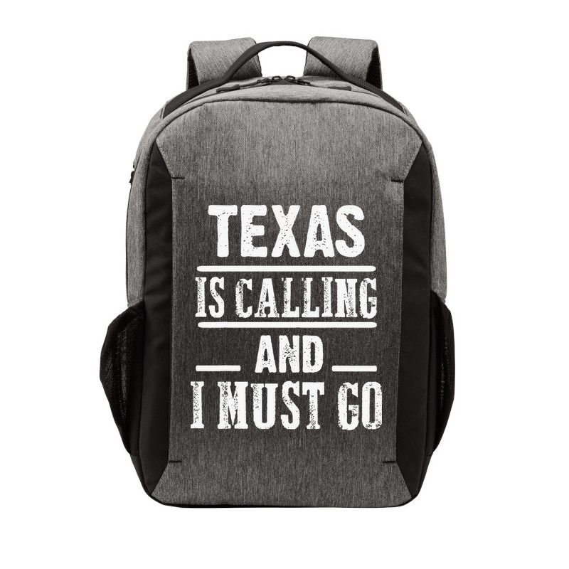 funny Traveling Texas is calling and I must go Vector Backpack