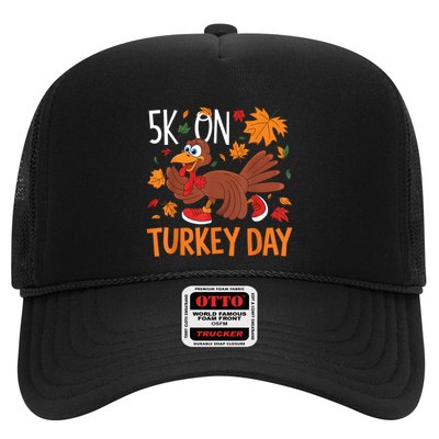 Funny Thanksgiving Turkey Trot 5k Run Fun Turkey Day Jogging Trucker Hat