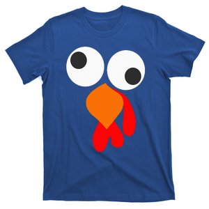 Funny Thanksgiving Turkey Face T-Shirt