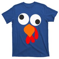 Funny Thanksgiving Turkey Face T-Shirt