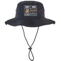 First Teach Then Beach I Am Earning A Summer Break Teacher Bucket Hat
