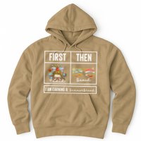 First Teach Then Beach I Am Earning A Summer Break Teacher Hoodie