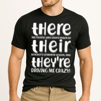 Funny There Their Theyre Grammar Lesson Performance Shirt