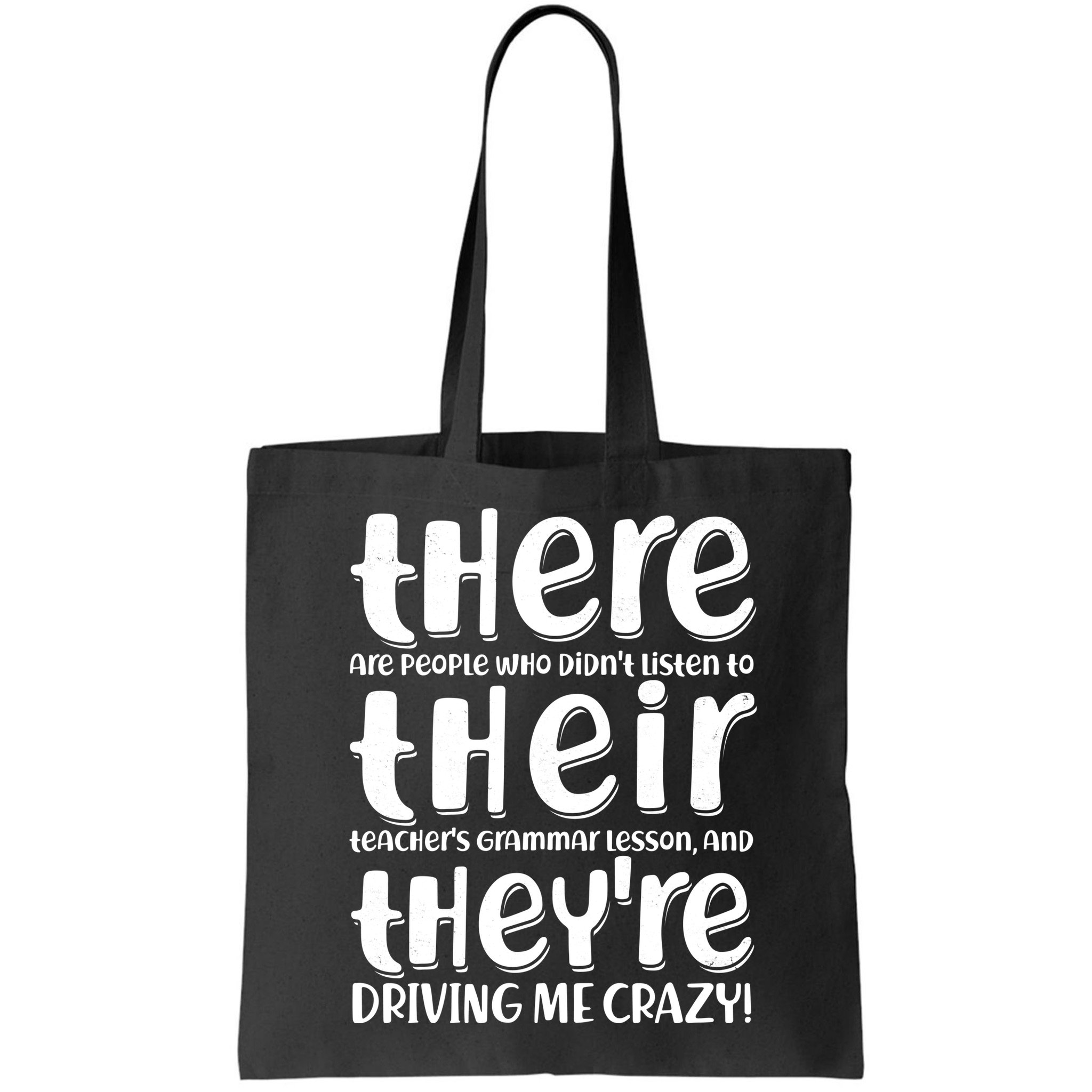 Funny There Their Theyre Grammar Lesson Bag