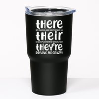 Funny There Their Theyre Grammar Lesson Tumbler