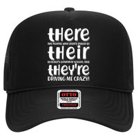 Funny There Their Theyre Grammar Lesson Hat
