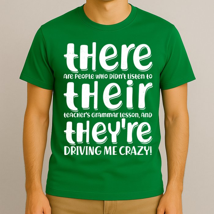 Funny There Their Theyre Grammar Lesson T-Shirt