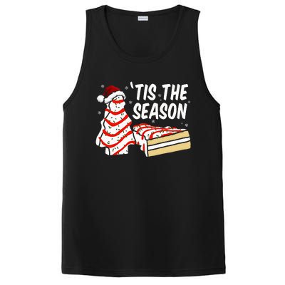 Funny Tis The Season Design Christmas Tree Cakes Debbie PosiCharge Competitor Tank