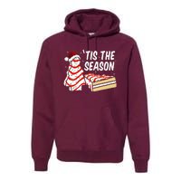 Funny Tis The Season Design Christmas Tree Cakes Debbie Premium Hoodie