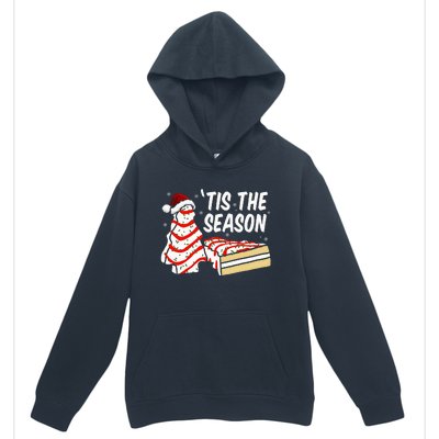 Funny Tis The Season Design Christmas Tree Cakes Debbie Urban Pullover Hoodie