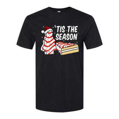 Funny Tis The Season Design Christmas Tree Cakes Debbie Softstyle® CVC T-Shirt