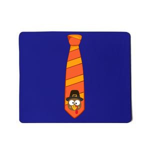 Funny Thanksgiving Tie With Turkey For Family Dinner Gift Mousepad