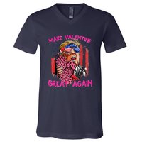 Funny Trump The Comeback Valantines Day Make V-Neck T-Shirt