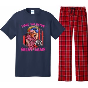 Funny Trump The Comeback Valantines Day Make Pajama Set