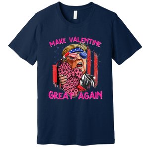 Funny Trump The Comeback Valantines Day Make Premium T-Shirt