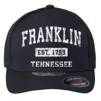 Franklin Tennessee Tn Vintage Established Sports Flexfit Unipanel Trucker Cap