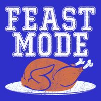 Funny Thanksgiving Turkey Feast Mode Gift 16 in Basic Backpack