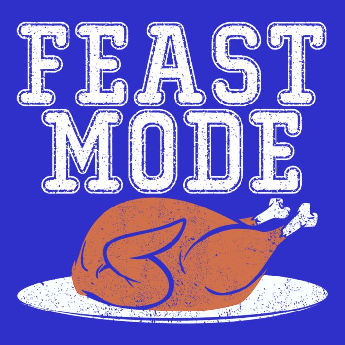 Funny Thanksgiving Turkey Feast Mode Gift 16 in Basic Backpack